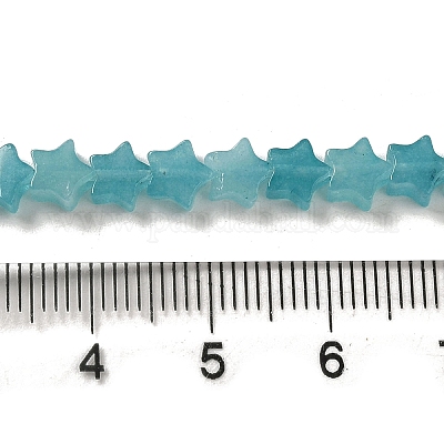 Gefärbte natürliche Amazonitperlenstränge&nbsp;G-G085-B30-02-1