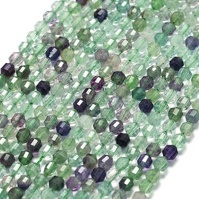 Natürlichen Fluorit Perlen Stränge&nbsp;G-A260-A50-01-1