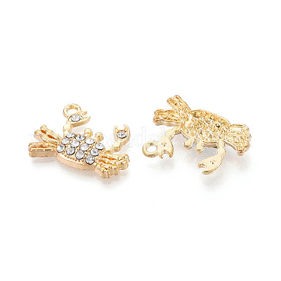 Подвески из сплава и страза&nbsp;FIND-N012-01KCG-1