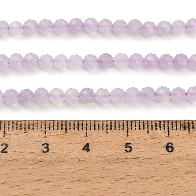 Natürliche Lavendel-Amethyst-Perlenstränge&nbsp;GG-CBA4399-A06-03-1