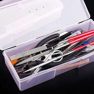 Пластиковые бисера контейнеры&nbsp;CON-WH0068-72-1