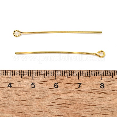 Латунные булавки&nbsp;KK-XCP0002-10G-1