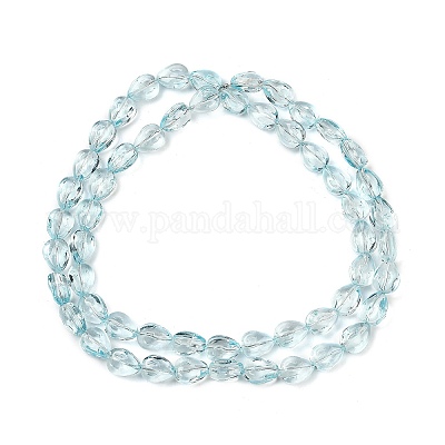 Прозрачные стеклянные бусины&nbsp;GLAA-H038-03C-1