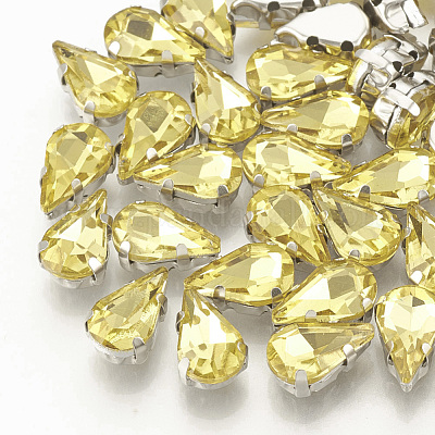 Шить на горный хрусталь&nbsp;RGLA-T035-6x10mm-22-1