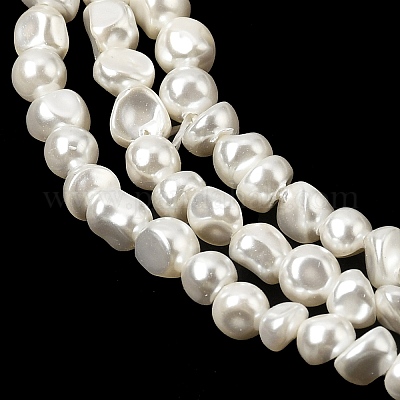 Гальванические оболочки жемчужные бусы пряди&nbsp;BSHE-B008-06A-1