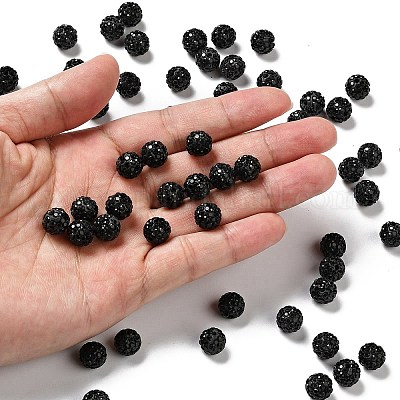 Pave disco бусины&nbsp;RB-A130-10mm-13-1