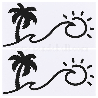 Palm Tree Sticker WATERPROOF 