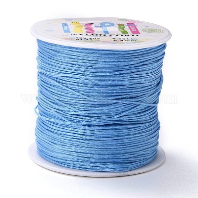 Buy Thread 1 mm online : Sky Blue Nylon Cord 1mm (meters) - Com