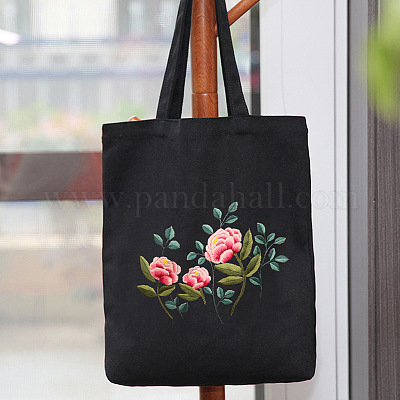 Набор для вышивки большой сумки с рисунком пиона своими руками&nbsp;PW22121380890-1