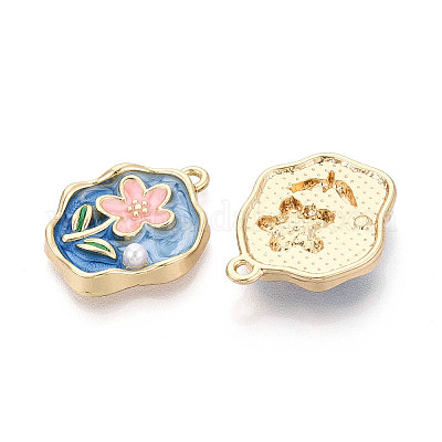 Подвески из эмали&nbsp;ENAM-T024-87A-G-1