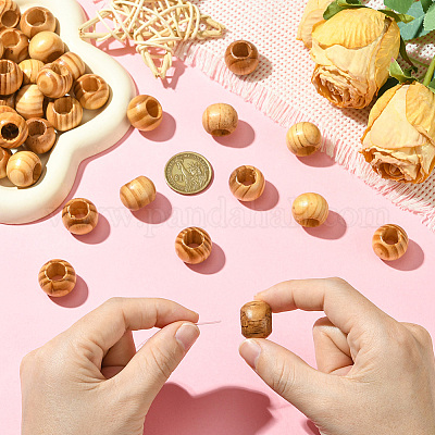 Бусы из сосны&nbsp;WOOD-PA0001-03A-1