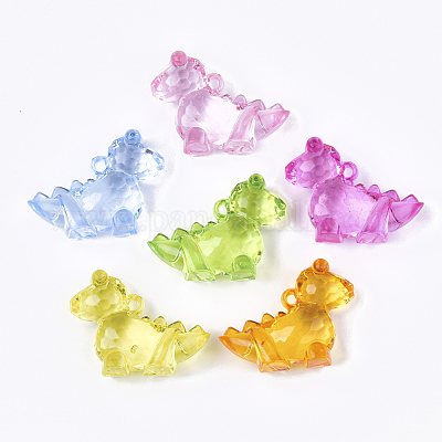 Transparenten Acryl-Anhänger&nbsp;TACR-S133-116-1
