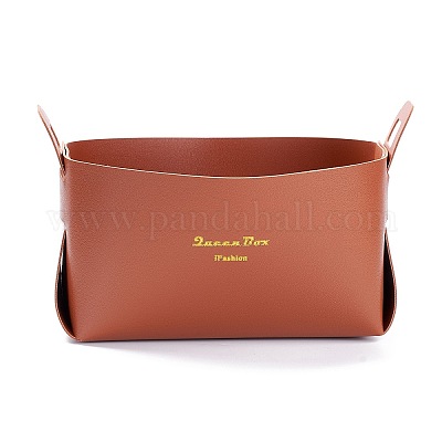 Boîte de rangement en cuir pu&nbsp;AJEW-K031-01A-04-1
