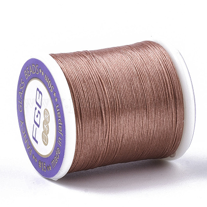 シードビーズ用ナイロンビーズ糸 シエナ 0 1mm 約54 68ヤード 50m ロールの通販 Jp Pandahall Com