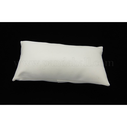 革の枕のアクセサリーブレスレットウォッチ表示  ホワイト  サイズ：長さ約18cm  幅10cm  6センチ、厚 X-BDIS-H015-1-1