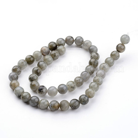 Chapelets de perles en labradorite naturelle G-K152-03-8mm-1