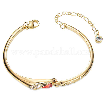 Shegrace charmantes vergoldetes Messing Link Armband JB72A-1
