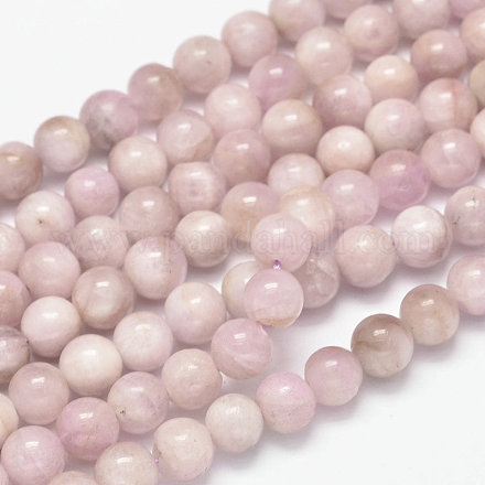 Rondes kunzite naturelle perles brins G-K068-28-6mm-1