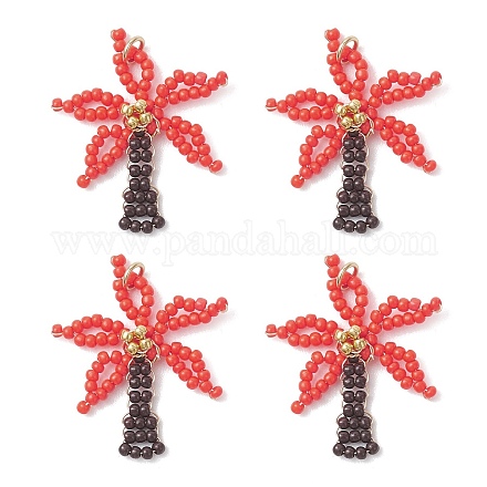 Стеклянные подвески из бисера PALLOY-MZ01251-02-1