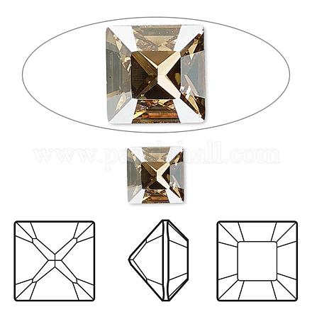 Österreichische Kristallrhinestone Cabochons 4428-2mm-001GSHA(F)-1