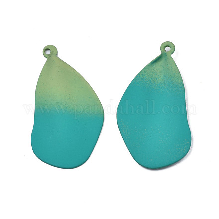 Spray Painted Iron Pendants IFIN-N008-026A-1