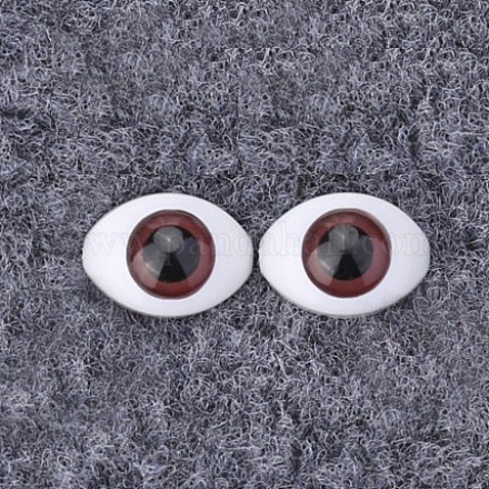 Bulbi oculari artigianali di bambole di plastica DIY-WH0210-79-1