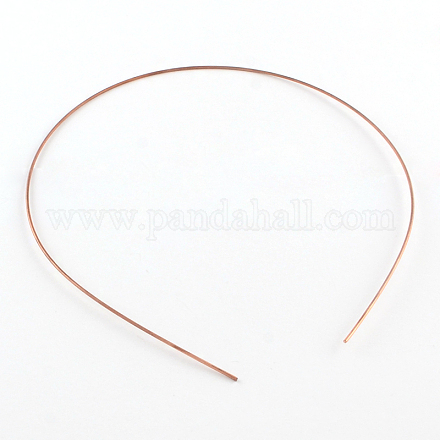 Accesorios de pelo y fornituras de la banda para el cabello de hierro OHAR-Q042-007B-1