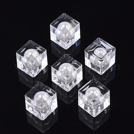 Perles en acrylique transparente TACR-R146-015A-1