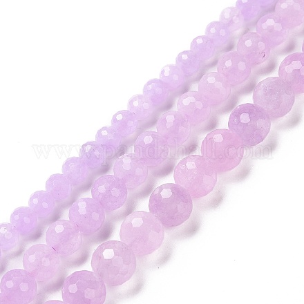 Chapelets de perles en améthyste naturelle G-H280-01A-1
