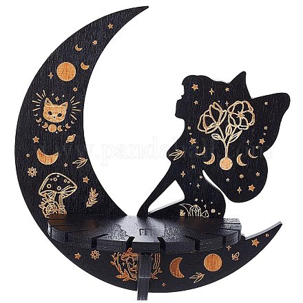 Держатели маятника для биолокации из древесины тополя AJEW-WH0377-008-1