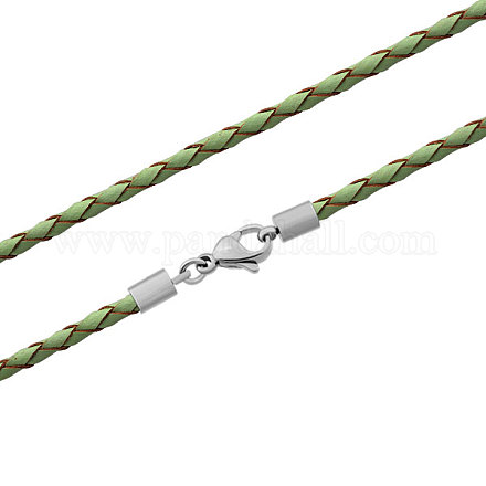 Collar de cuerdas de cuero MAK-M016-06-A-1