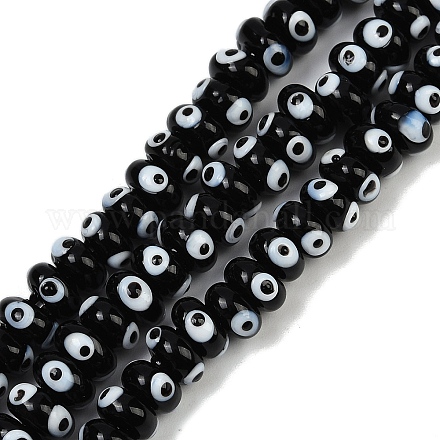 Ручной сглаза бусины бисер нитей LAMP-A007-02B-04-1