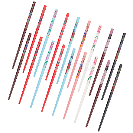 Arricraft 9 шт. бамбуковые палочки для волос OHAR-WH0020-06-1