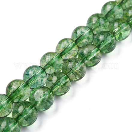 Natural Quartz Crystal Beads Strands G-C076-8mm-8-A-1