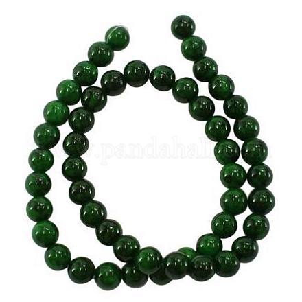 Perles de jade jaune naturel X-G-Q284-12-1