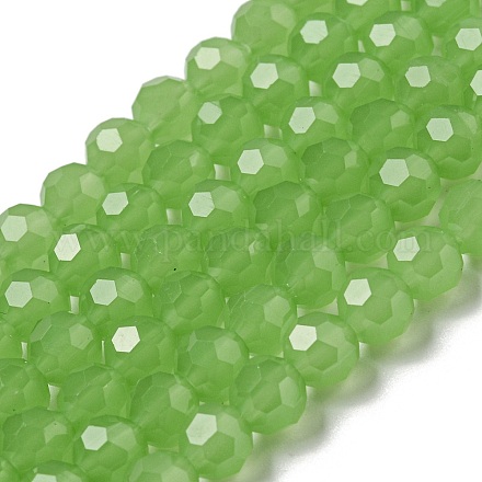 Supports de perles de verre imitation jade EGLA-A035-J6mm-D01-1