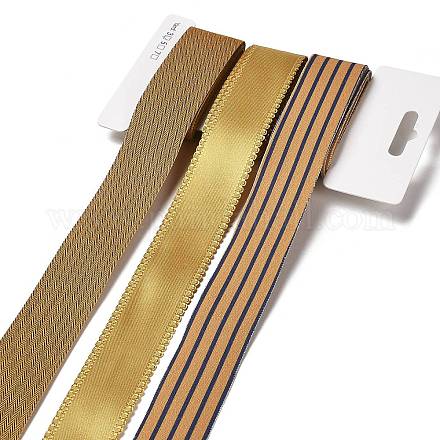 9 Yards 3 Styles Polyester Ribbon SRIB-A014-J02-1