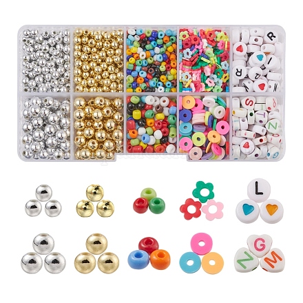 Kit per la creazione di braccialetti con perline fai da te DIY-YW0005-49-1