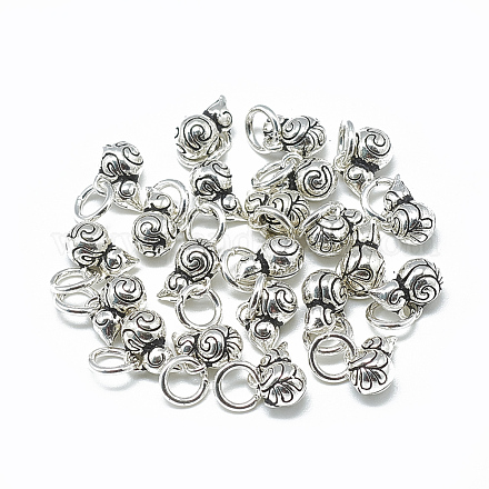 Thai 925 charms in argento sterling STER-T002-08AS-1