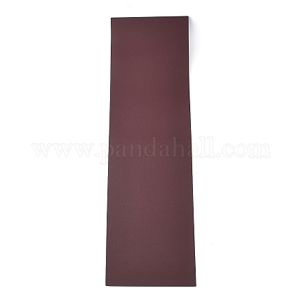 PUレザー  服飾材料  暗赤色  67x20x0.15cm DIY-WH0199-18D-1