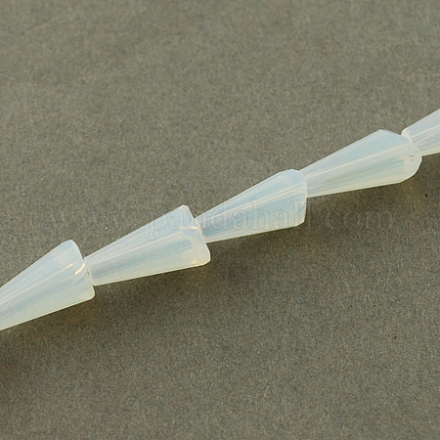 Chapelets de perles en verre transparente   GLAA-Q035-7-1