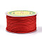 11M Polycotton Braided Cord, for Wall Hanging, Crafts, Gift Wrapping, Red, 2.5mm, about 12.03 Yards(11m)/Roll