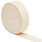 FINGERINSPIRE 21.87 Yards Cotton Herringbone Twill Tape Trim 1-5/8 inch Wide Cornsilk Twill Tape Ribbon Herringbone Ribbon Use for Sewing Craft Webbing Tape Binding Tape for DIY Garment Accessories