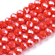Chapelets de perles en verre électroplaqué&nbsp;X-EGLA-A034-P10mm-A10-1