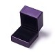 Boîtes à bijoux en plastique LBOX-L004-B02-2