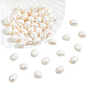Nbeads 50 pieza de aproximadamente 8 mm de perlas naturales cultivadas de agua dulce PEAR-NB0001-97-1
