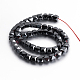 Non-magnetic Synthetic Hematite Beads Strands G-P341-18-6x6mm-2