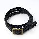 Guy Valentines Day Gifts Ideas Leather Double Wrap Bracelets BJEW-G356-M-2