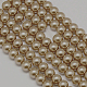 Perles en verre nacré rondes teintes X-HY-A002-10mm-RB067-1