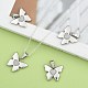 Valentines Day Ideas for Her 304 Stainless Steel Pendants STAS-J001-02-5
